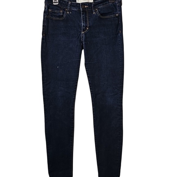 Abercrombie & Fitch Indigo Denim Jeans Size 8R 29x31 Women's - Picture 1 of 4